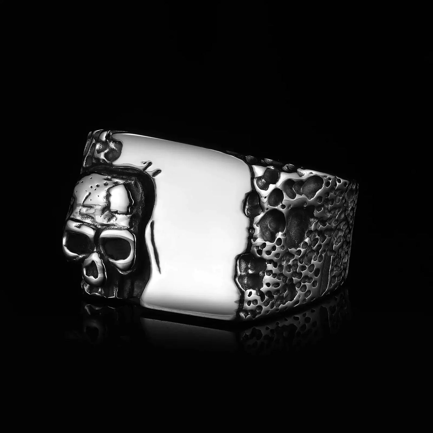 Anillo de calavera vintage