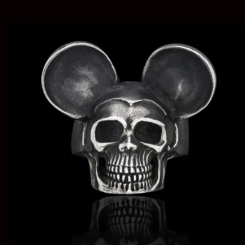 Anillo de calavera vintage