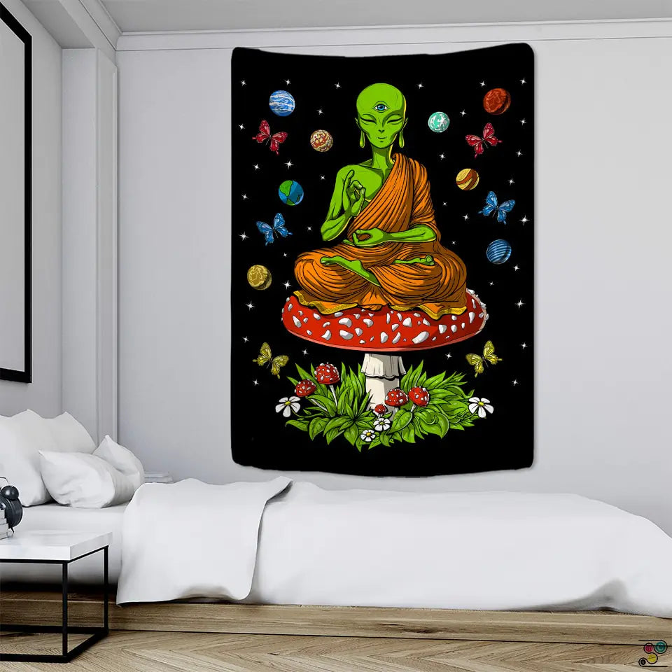 Alien Wall Mounted Hippie