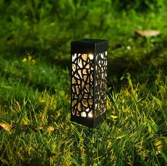 Luz de jardín vintage impermeable alimentada por energía solar