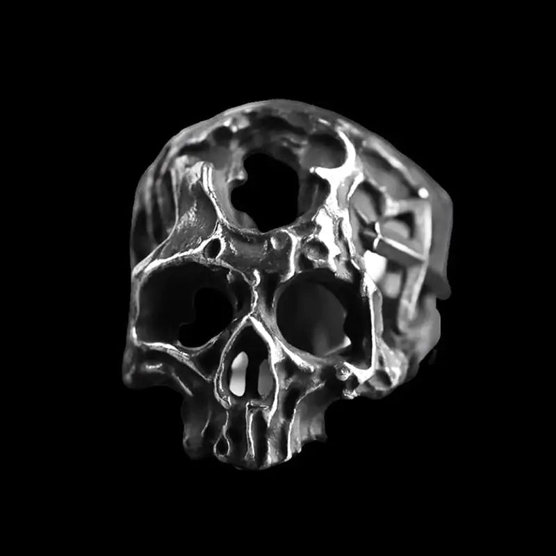Anillo de calavera vintage