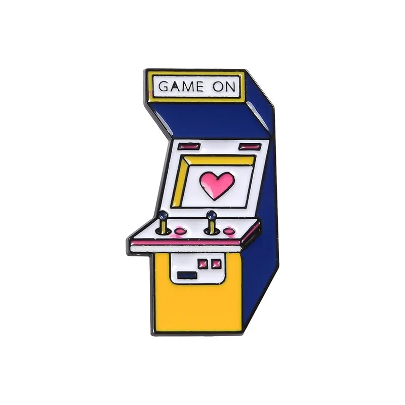 Pins de juegos de arcade retro