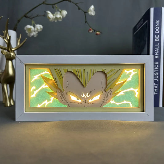 Caja de luz LED Dragon Ball Z 3D