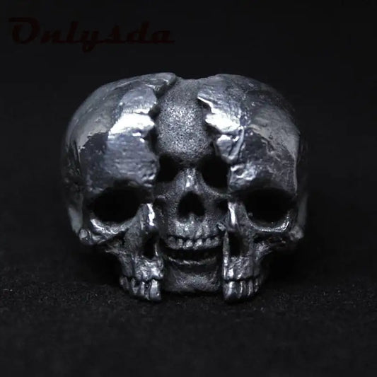 Anillo de calavera vintage