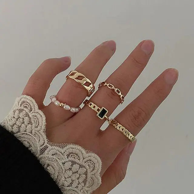 Conjunto de Anillos Boho