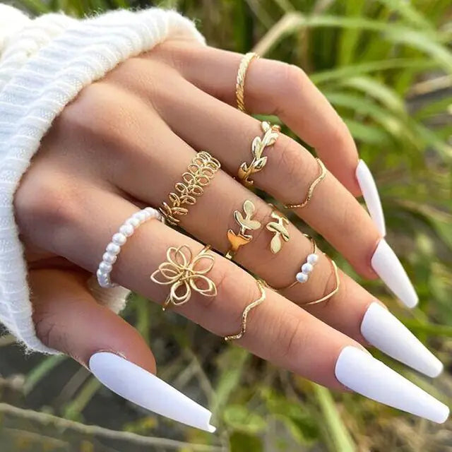 Conjunto de Anillos Boho