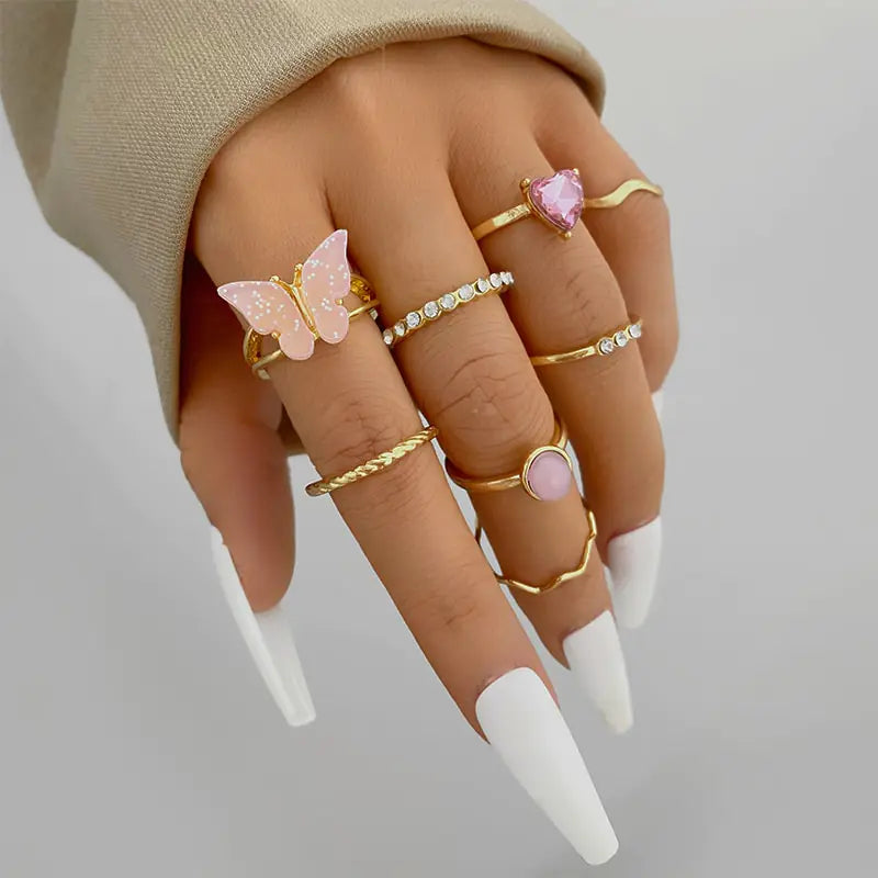 Conjunto de Anillos Boho
