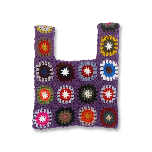 Bolso de mano tejido boho