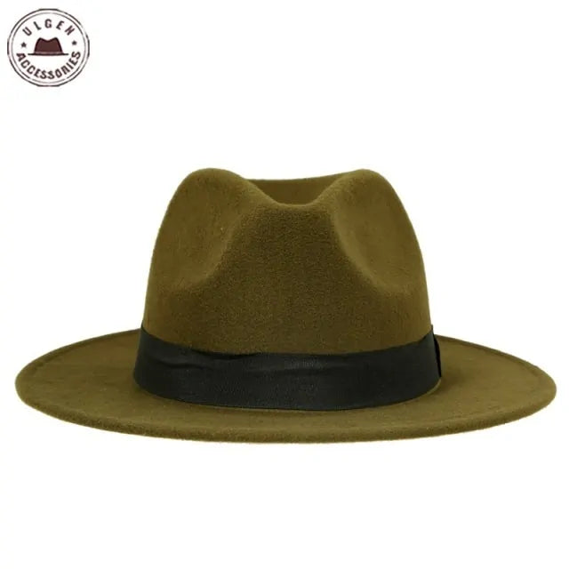 Sombrero de Lana Unisex Vintage