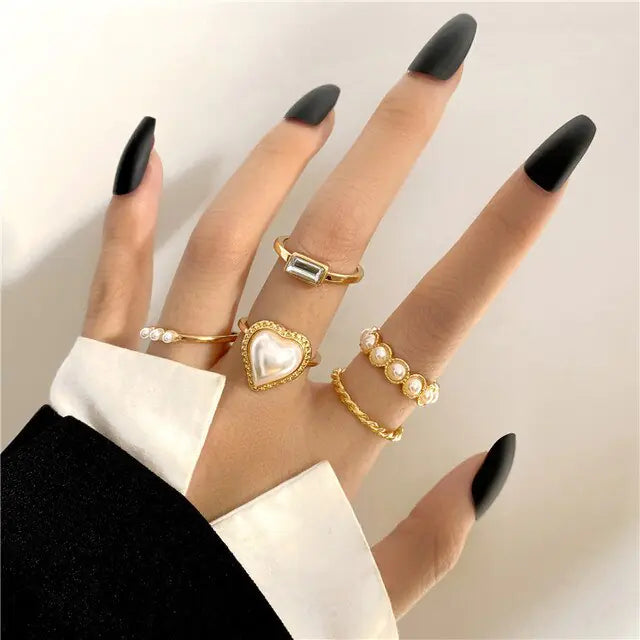 Conjunto de Anillos Boho