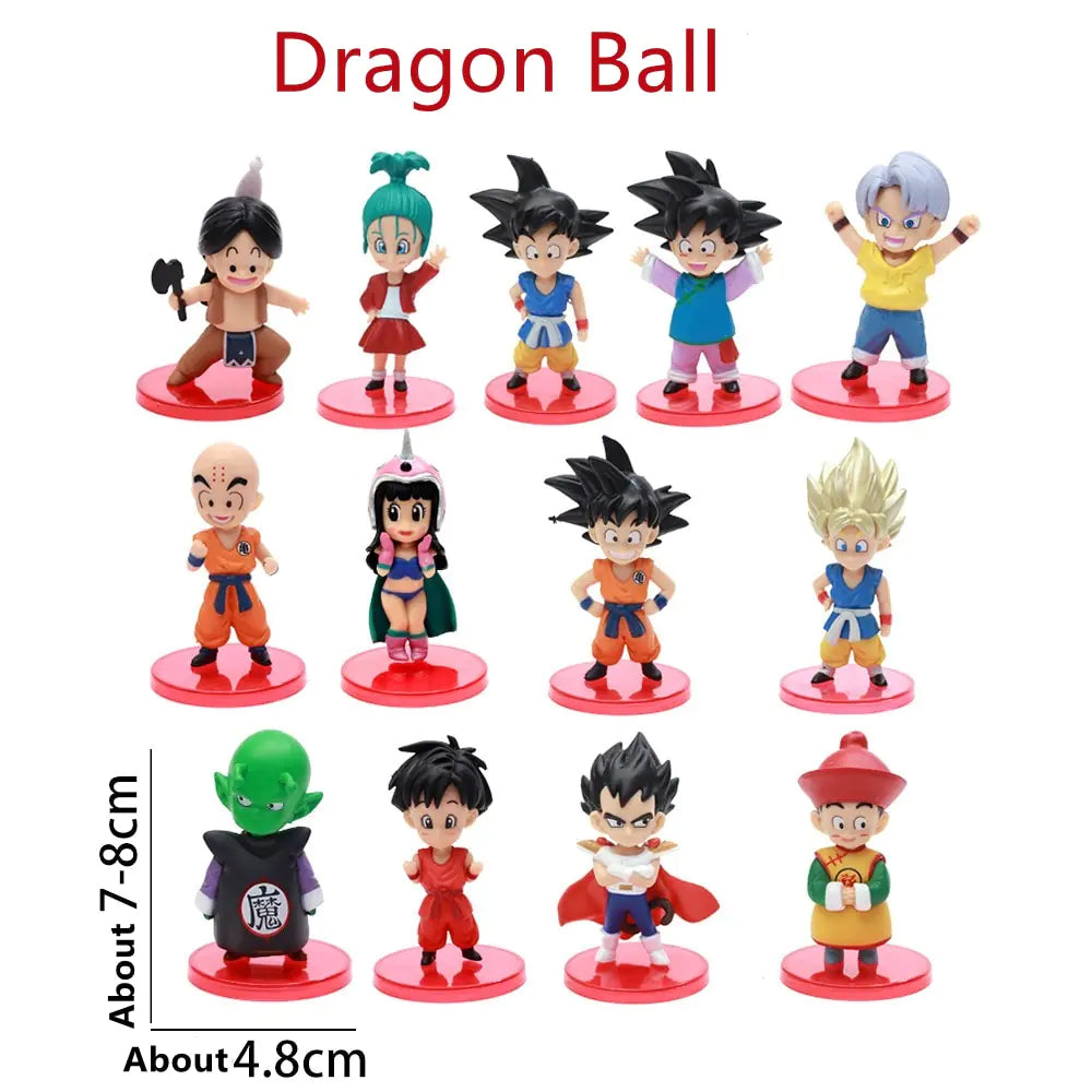 Figura de anime de Dragon Ball Z Colección de FIguras de PVC