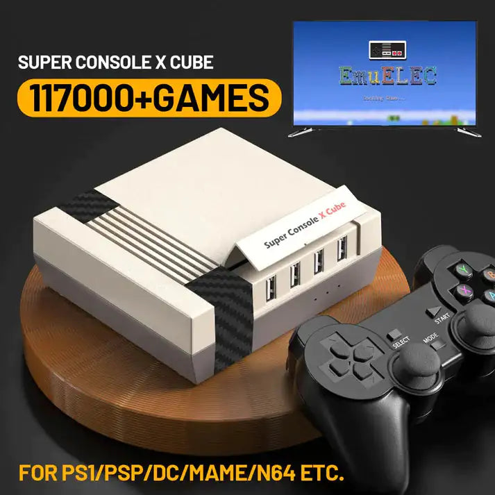 Consola de videojuegos retro Super X Cube