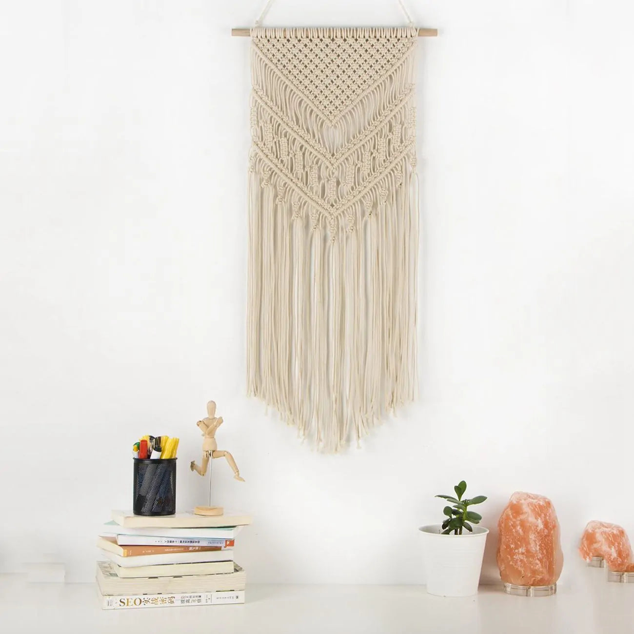 Colgante De Pared De Macramé Boho Art Decor