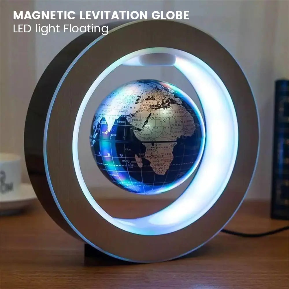 Globo magnético levitante con luz