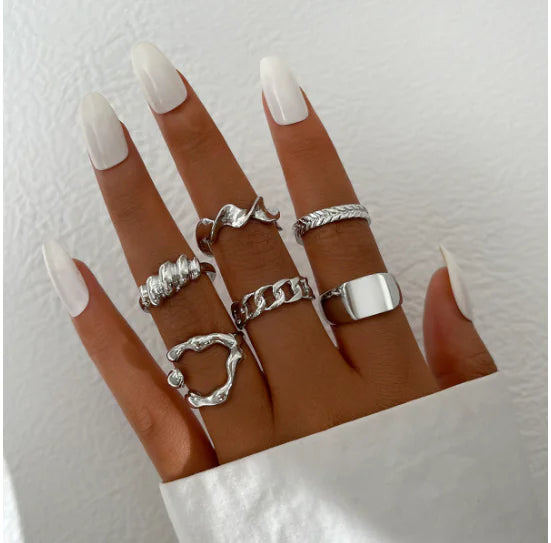 Conjunto de Anillos Boho