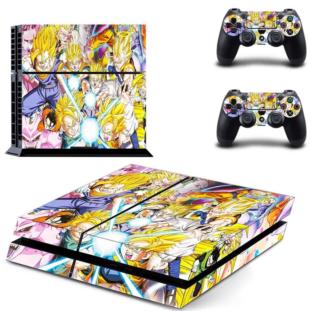 Pegatinas para PS4 de Dragon Ball