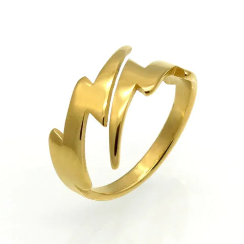 Anillo pequeño relámpago : Joyería vintage moderna para mujer