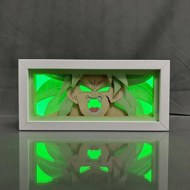 Caja de luz LED Dragon Ball Z 3D