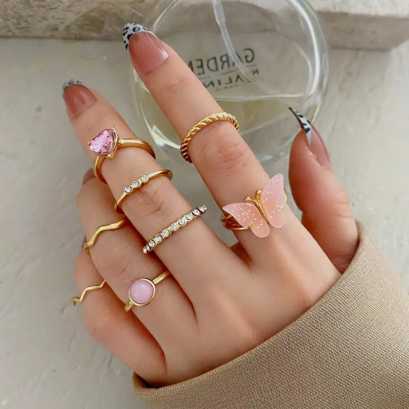 Conjunto de Anillos Boho