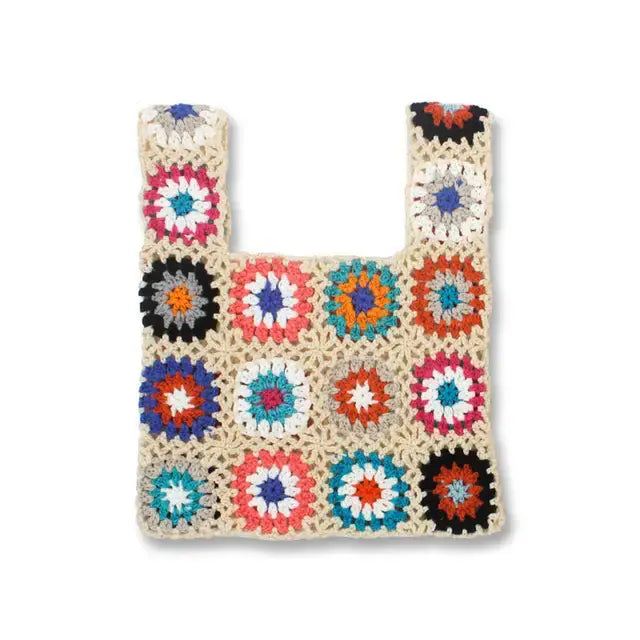 Bolso de mano tejido boho