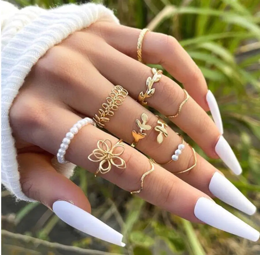 Conjunto de Anillos Boho