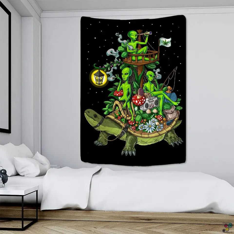 Alien Wall Mounted Hippie