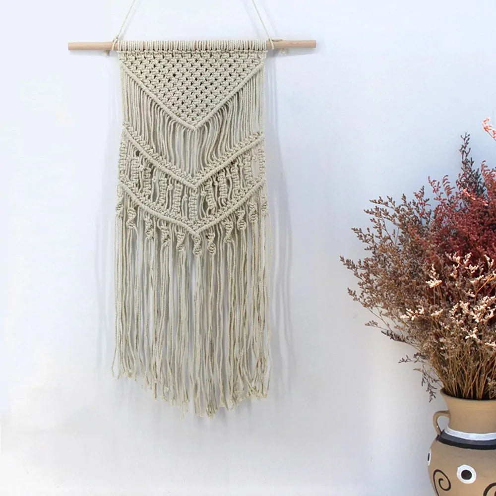 Colgante De Pared De Macramé Boho Art Decor